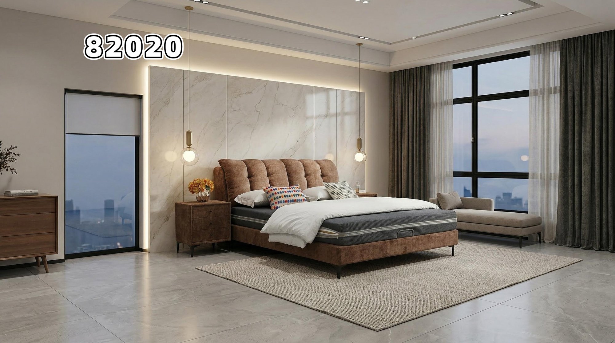 CKB-82020-2 布艺软床(中号)